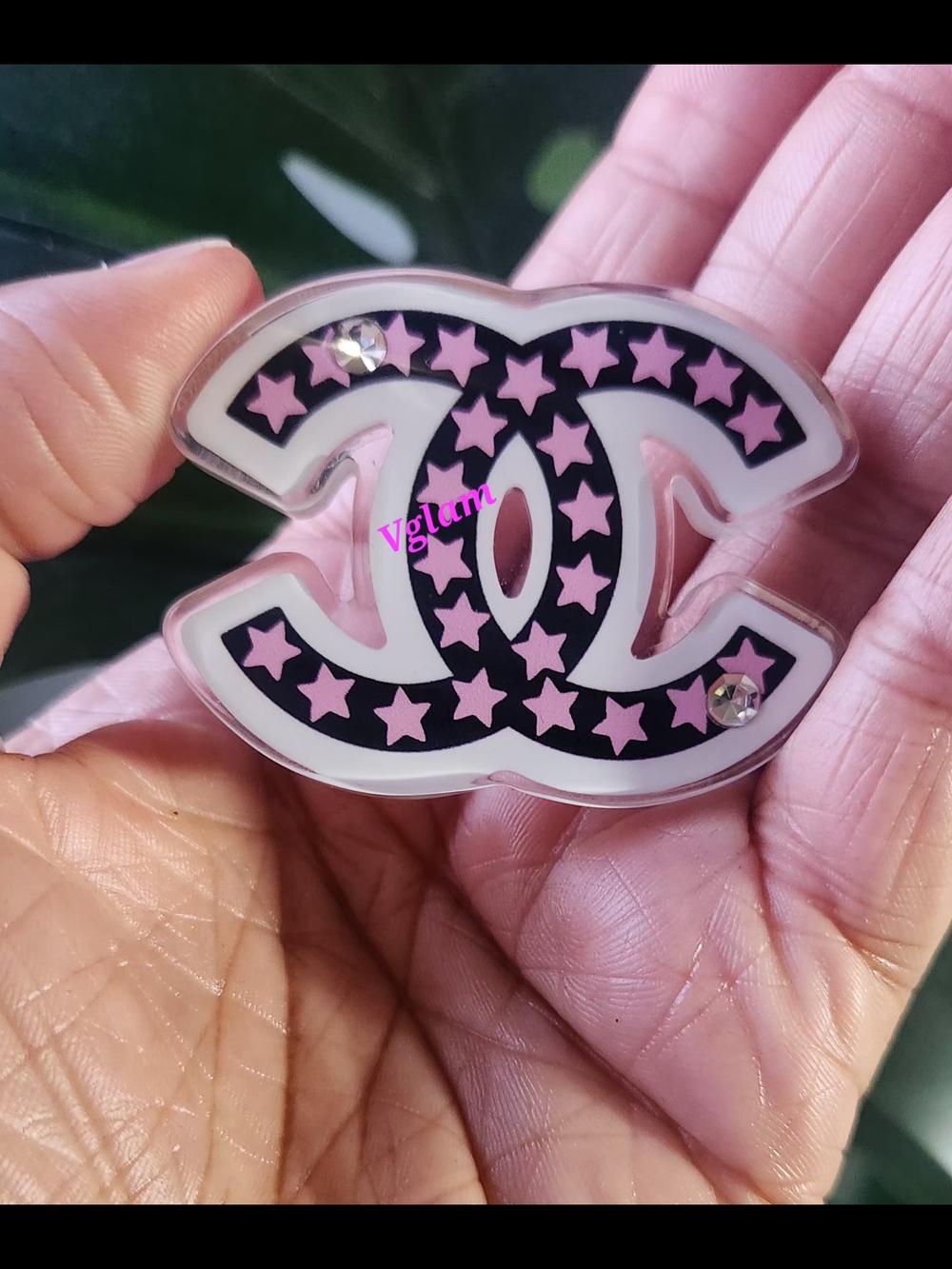 Fashion Pink Star Brooch